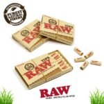 RAW | Natural Pre-Rolled Filter Tips | Bundle of 3