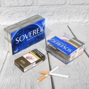 Sovereign | Superkings Blue |10 packs – One Sleeve| 200 Cigarettes